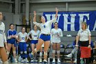 VB vs USCGA  Wheaton College Women's Volleyball vs U.S. Coast Guard Academy. - Photo by Keith Nordstrom : Wheaton, Volleyball